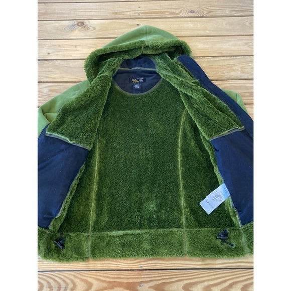 Mountain Hardwear Full Zip Fleece Jacket Size Small Women’s Green - Picture 4 of 8